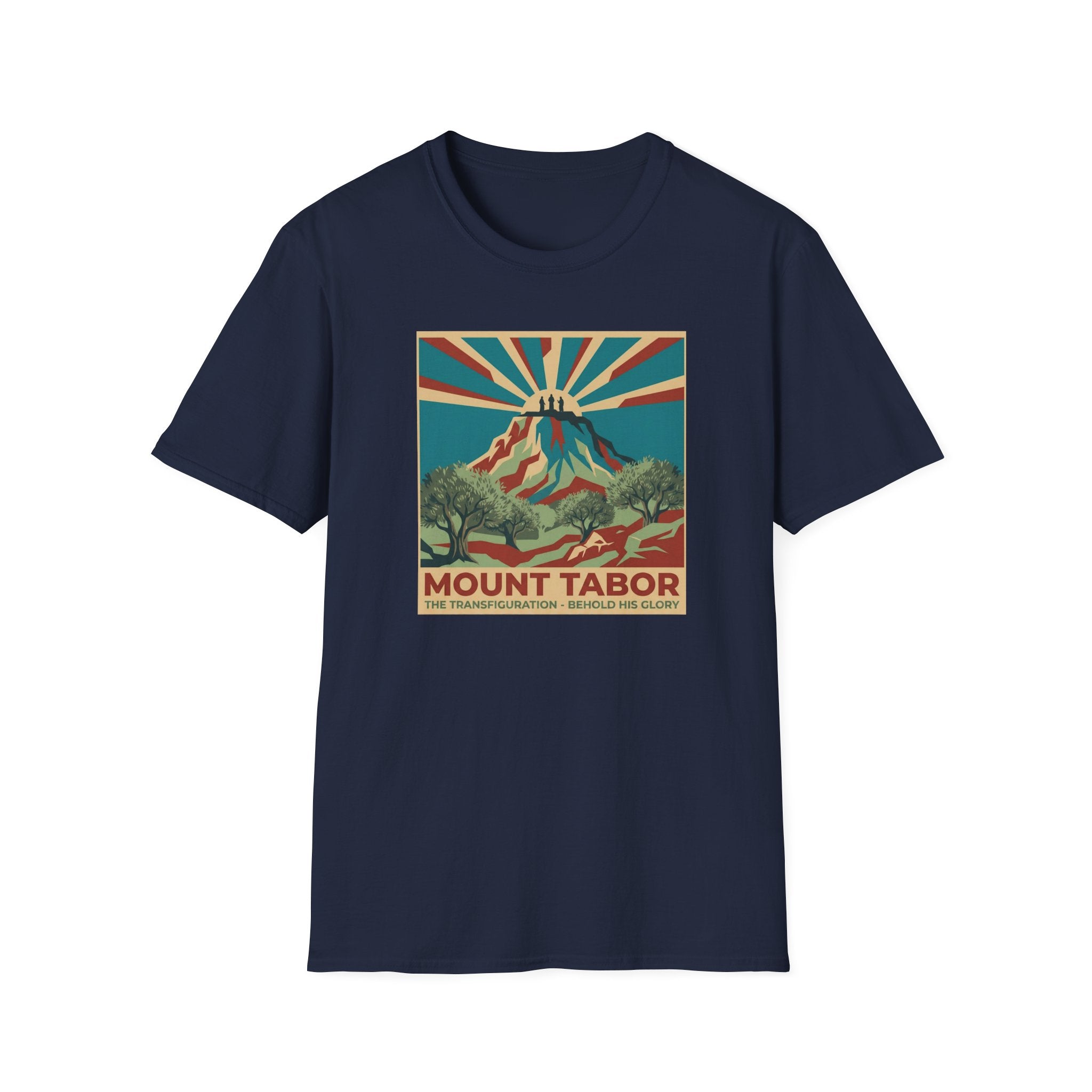Mount Tabor Vintage Graphic T-Shirt — Retro Scenic Mountain Tee