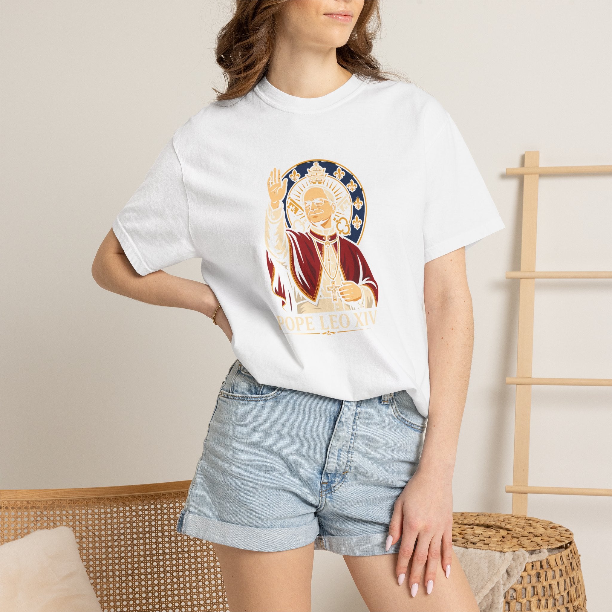 Pope Leo Graphic T-Shirt
