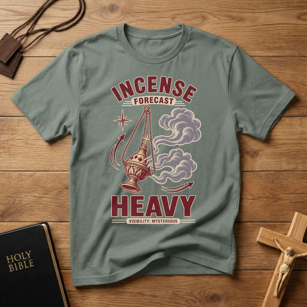 Incense Forecast Heavy T-shirt