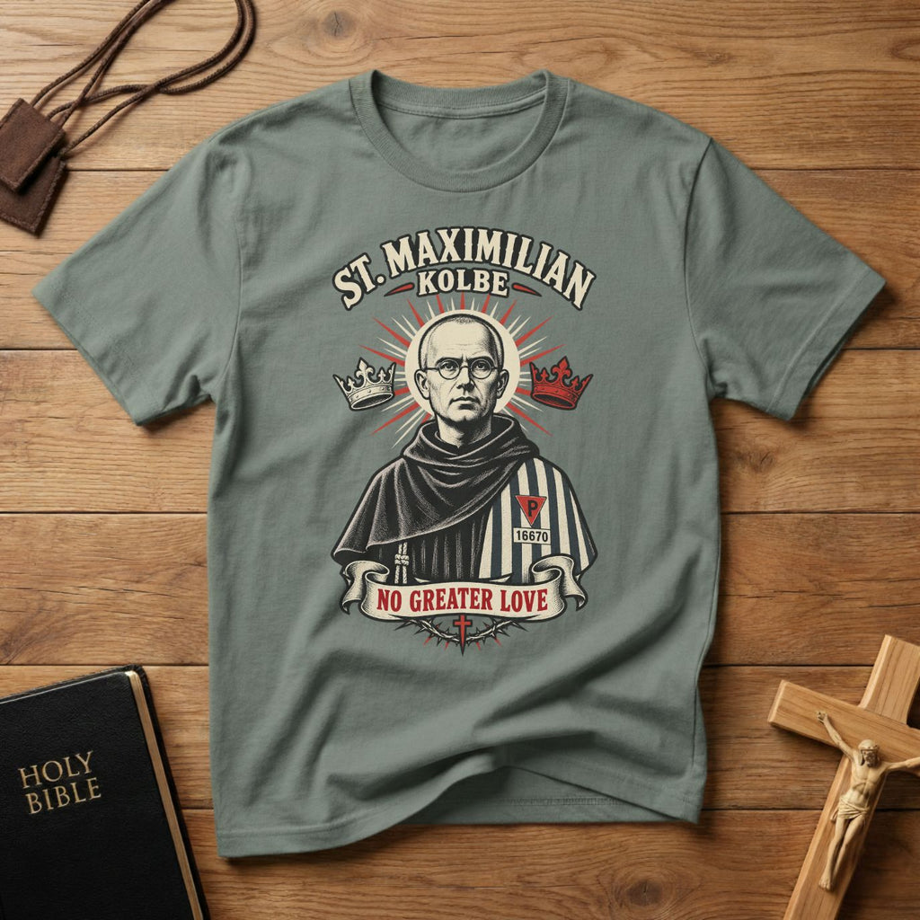 St. Maximilian Kolbe T-shirt