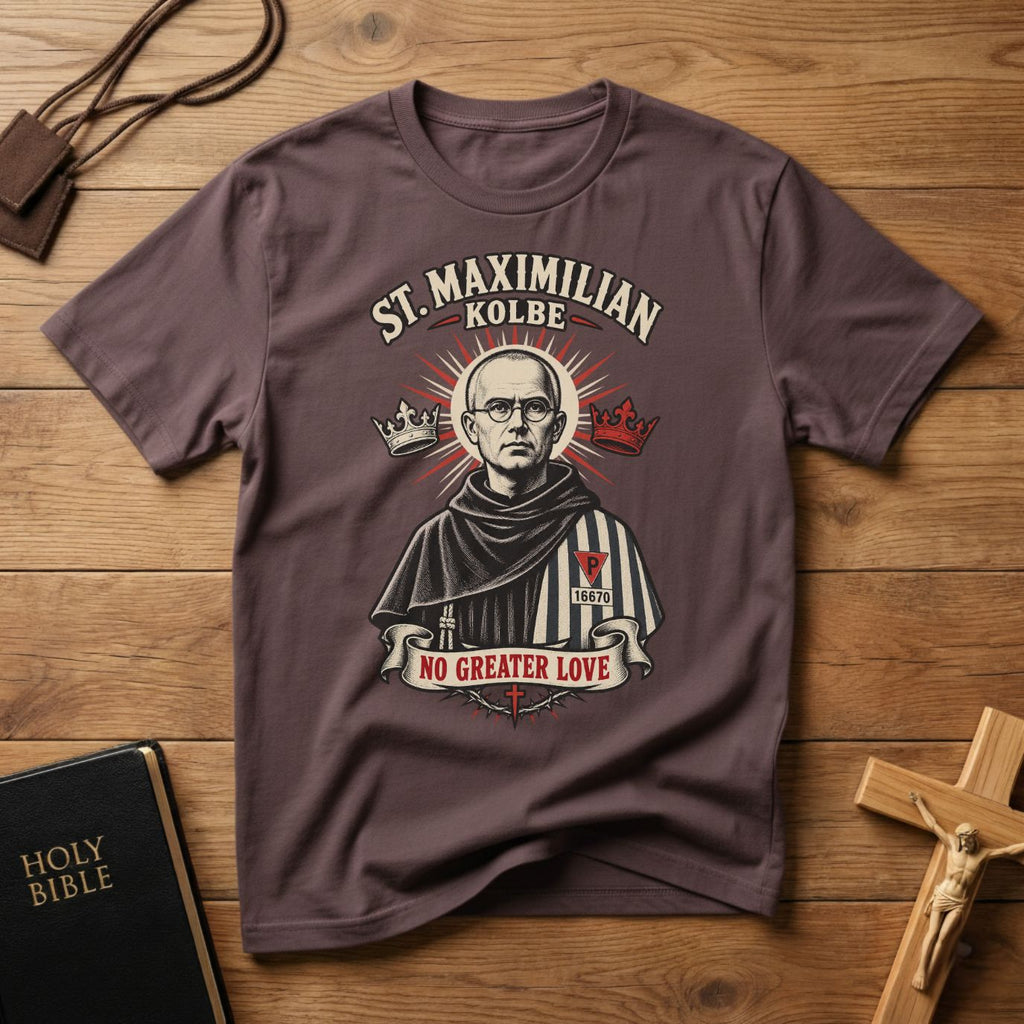 St. Maximilian Kolbe T-shirt