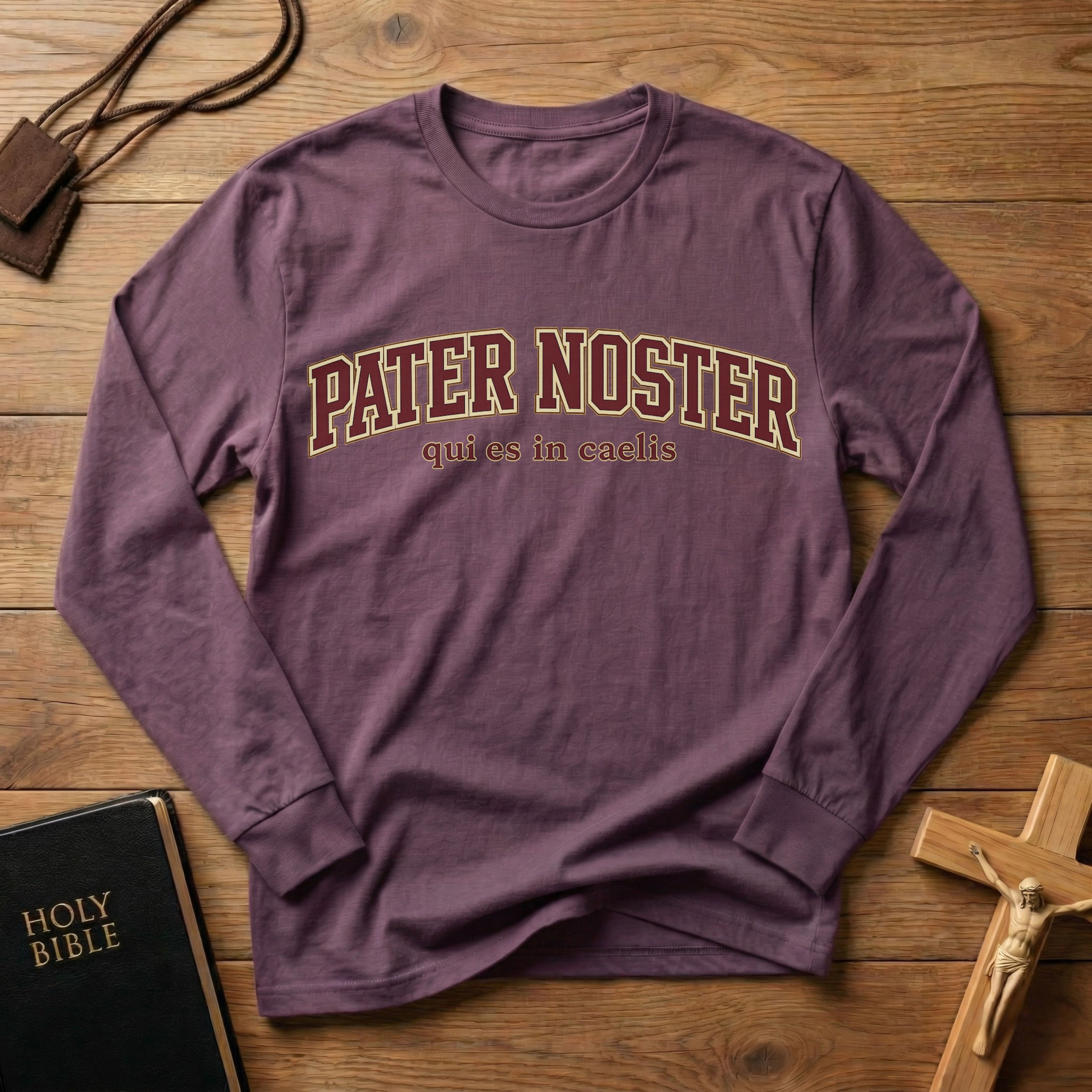 Pater Noster Long Sleeve Tee