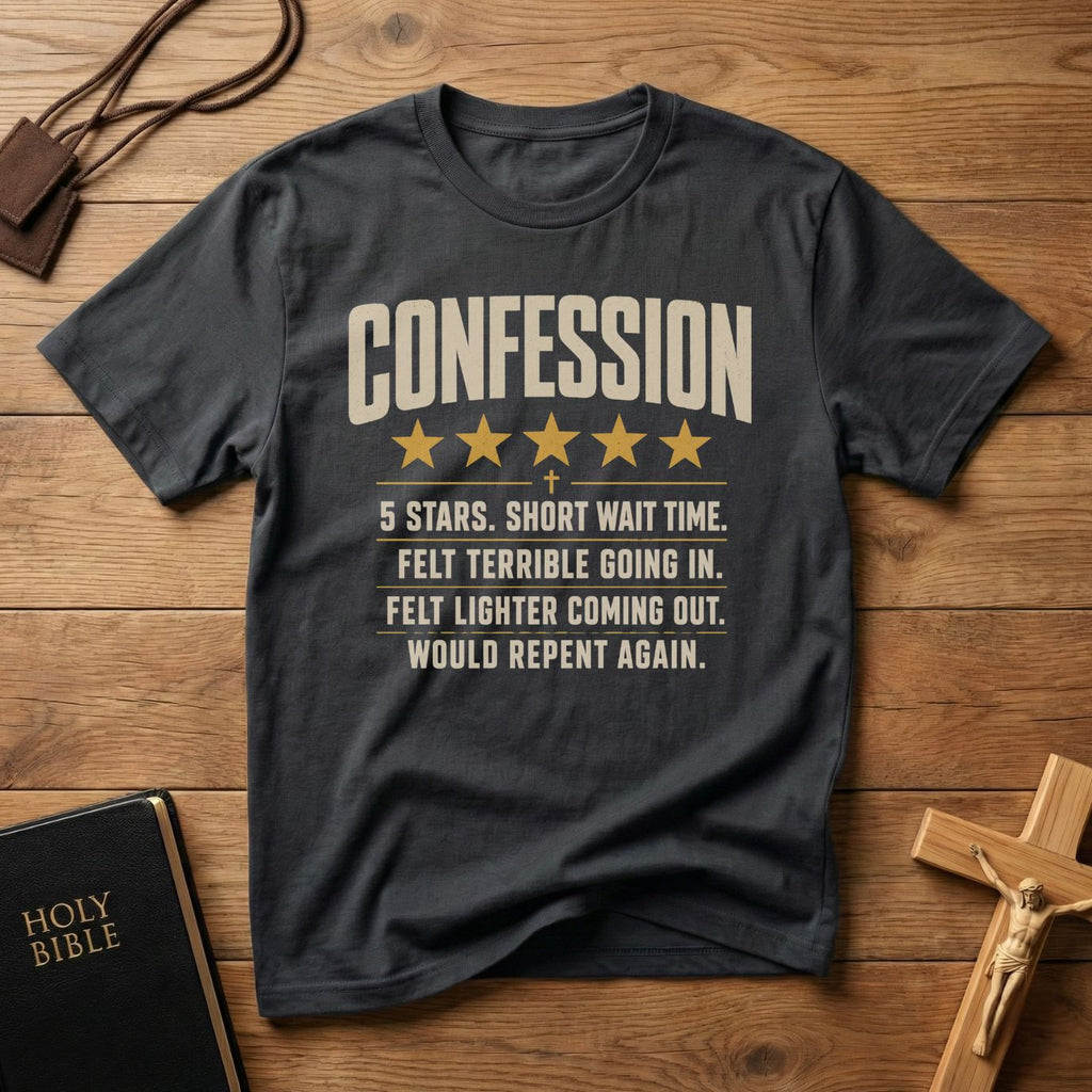 Confession Review T-shirt
