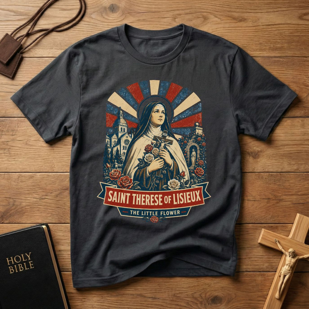 Saint Therese of Lisieux Graphic T-Shirt