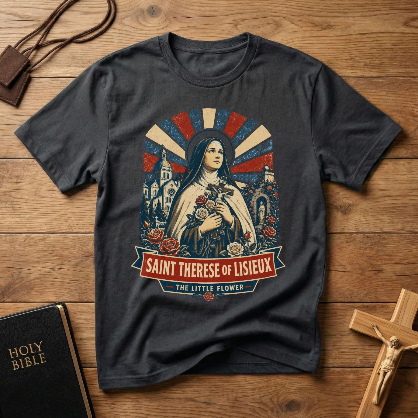 Saint Therese of Lisieux Graphic T-Shirt