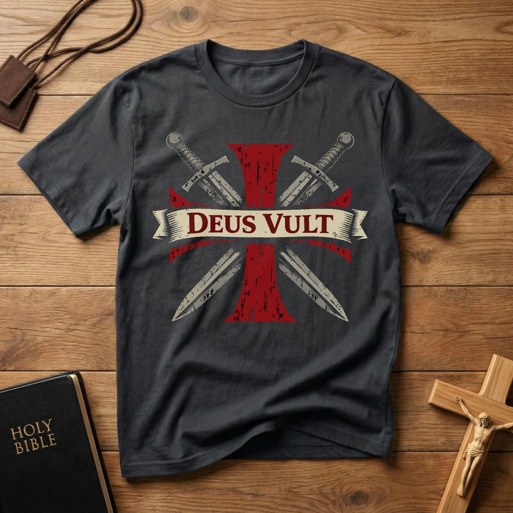 Deus Vult Crusader T-Shirt