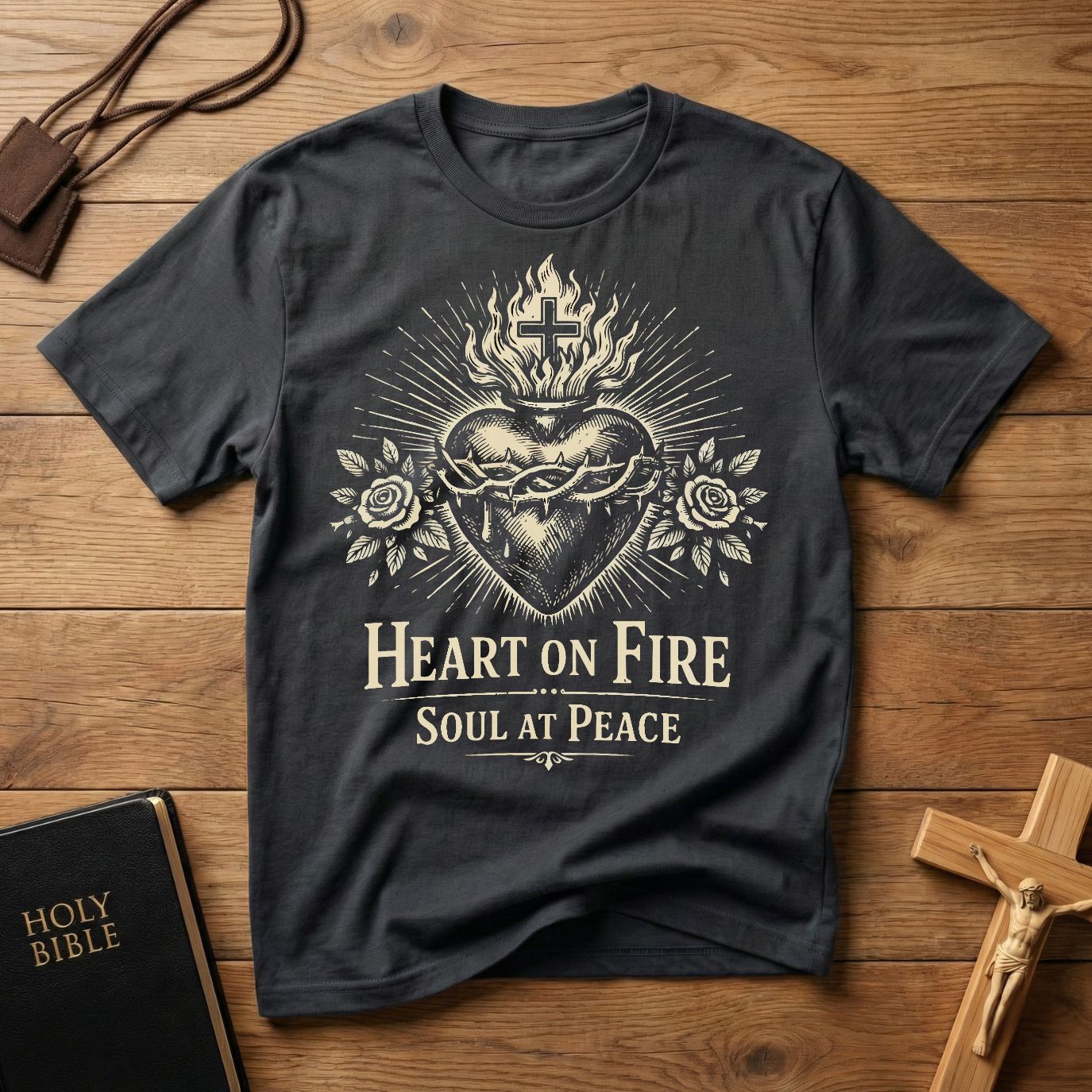 Heart of Fire Graphic T-Shirt