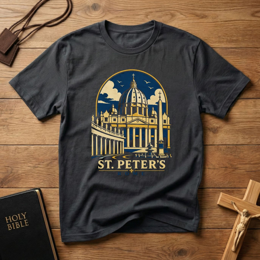 St. Peter's Basilica Graphic T-Shirt