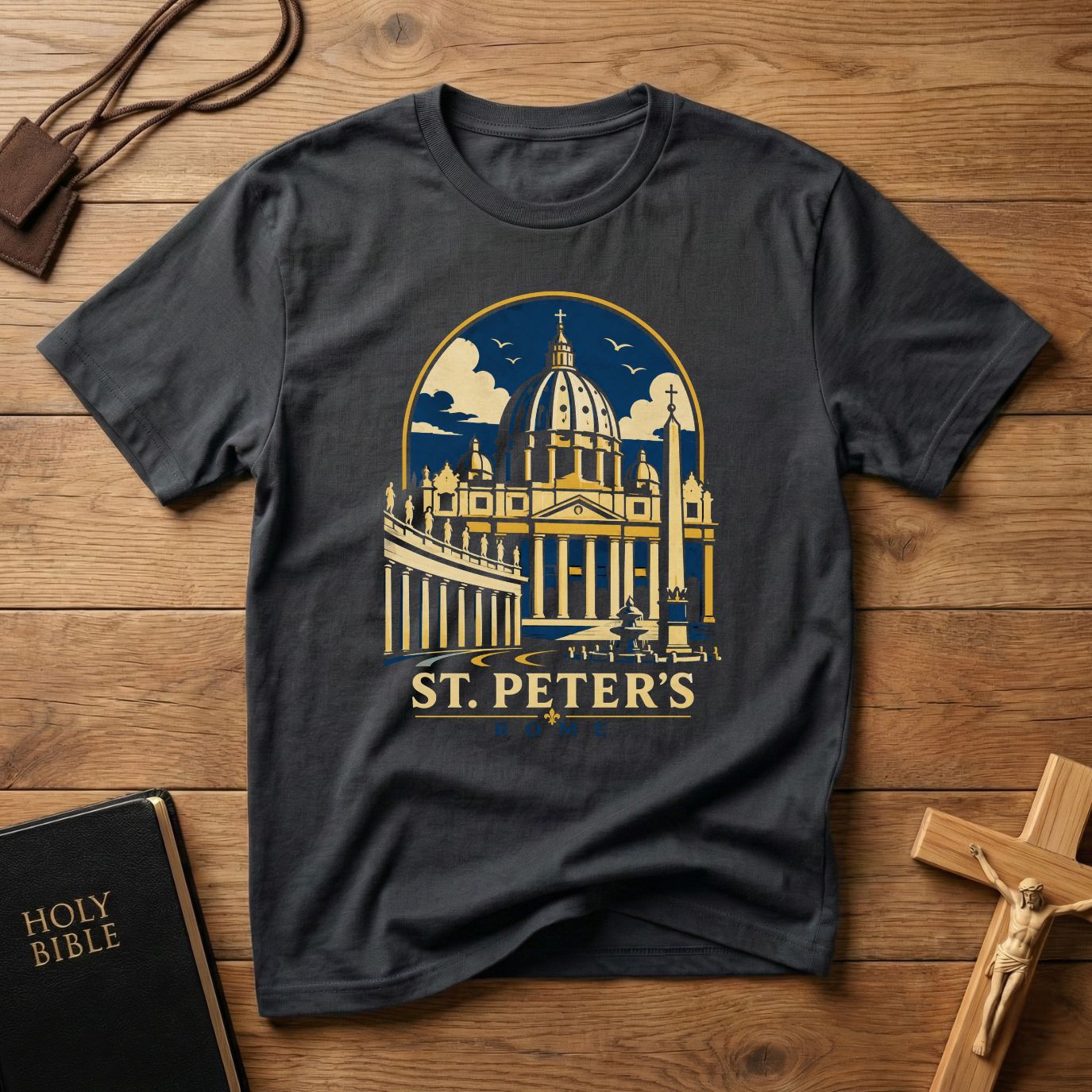 St. Peter's Basilica Graphic T-Shirt