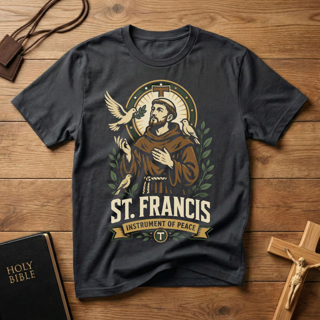 St. Francis Peace Dove T-Shirt