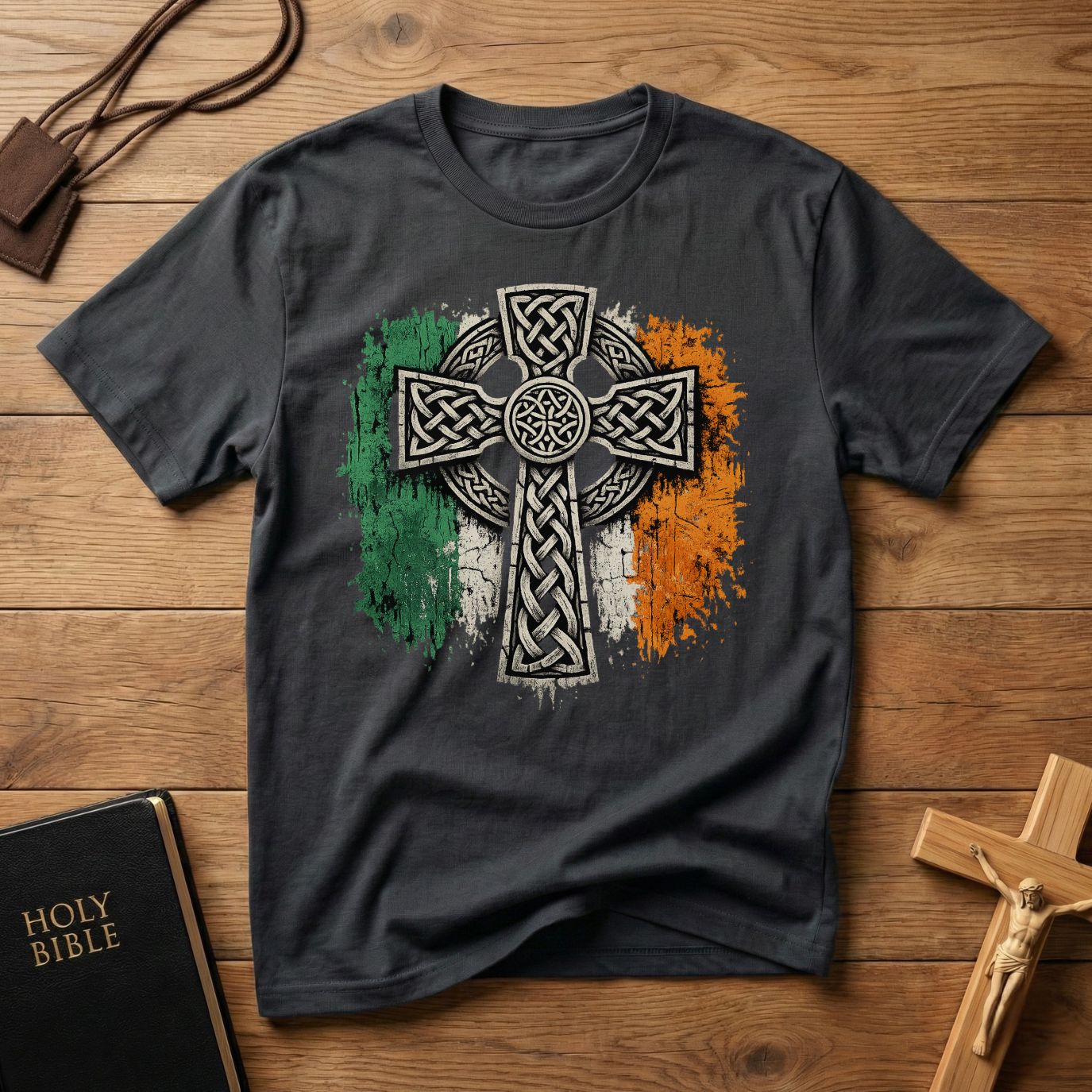 Irish Celtic Cross T-Shirt