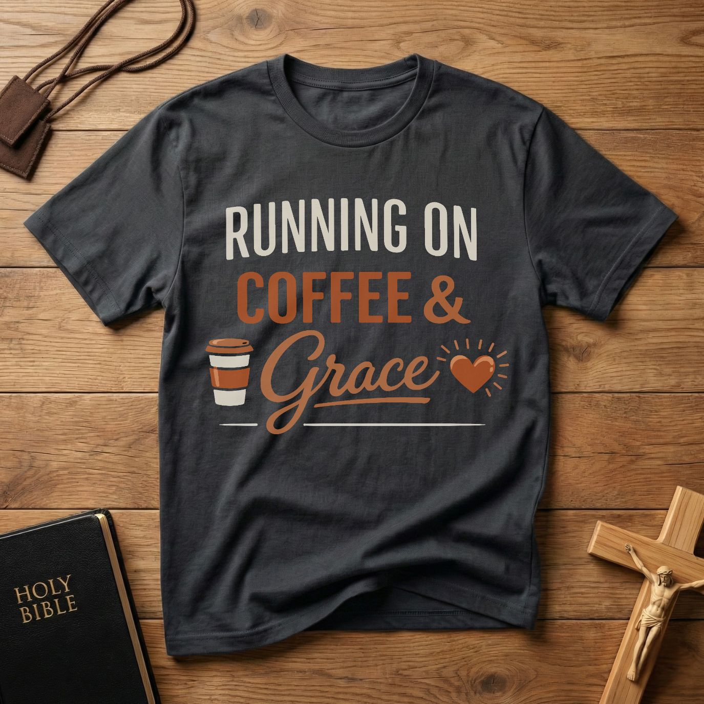Running on Coffee & Grace T-Shirt