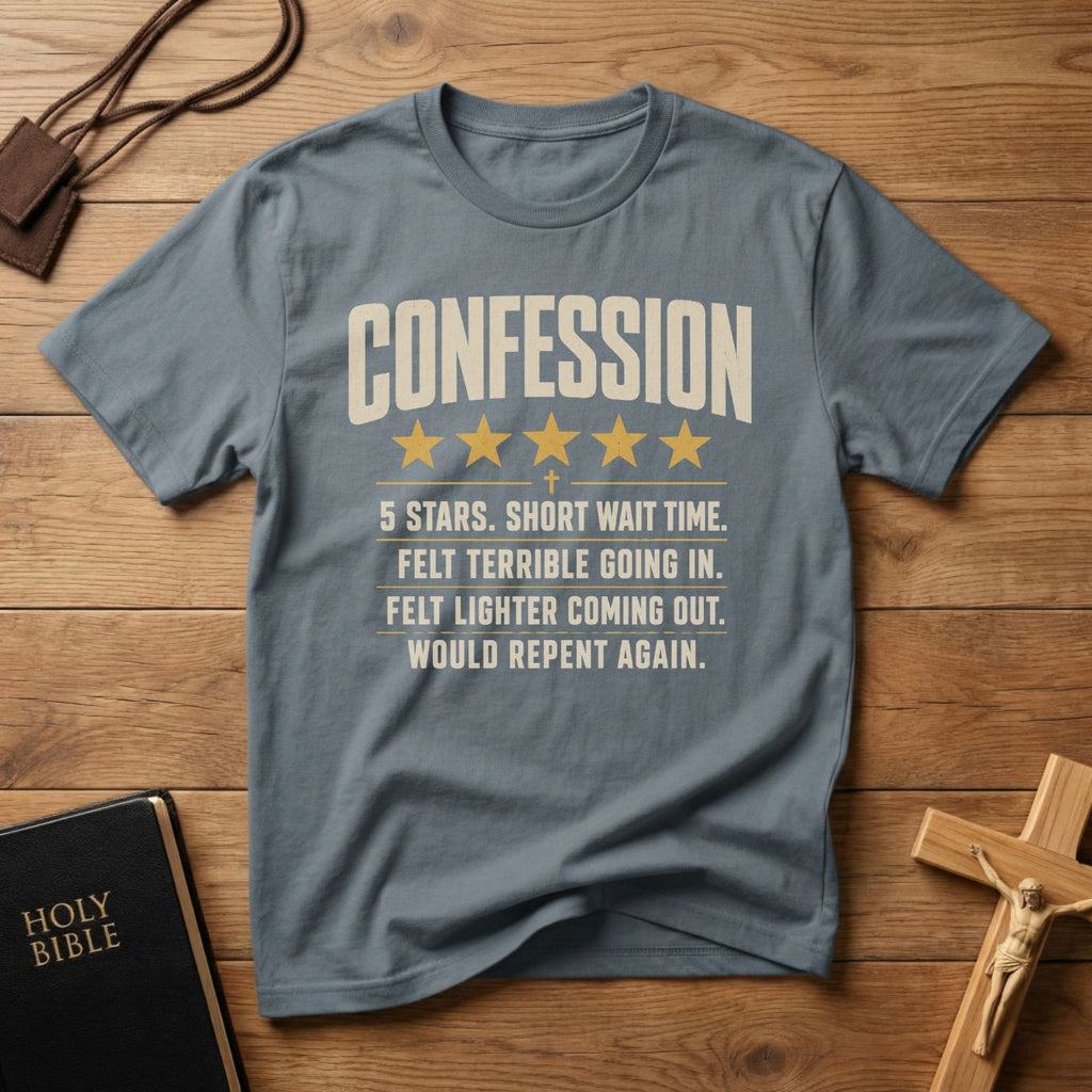 Confession Review T-shirt