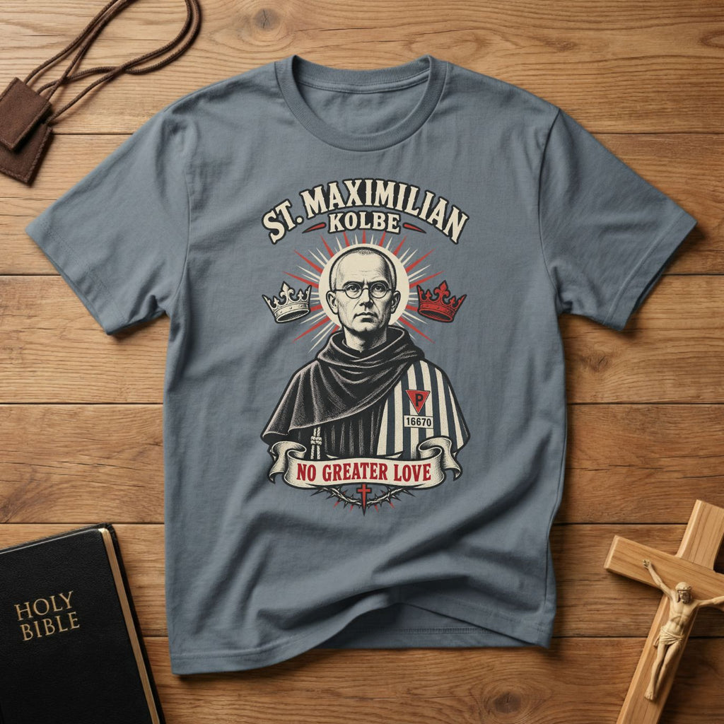 St. Maximilian Kolbe T-shirt