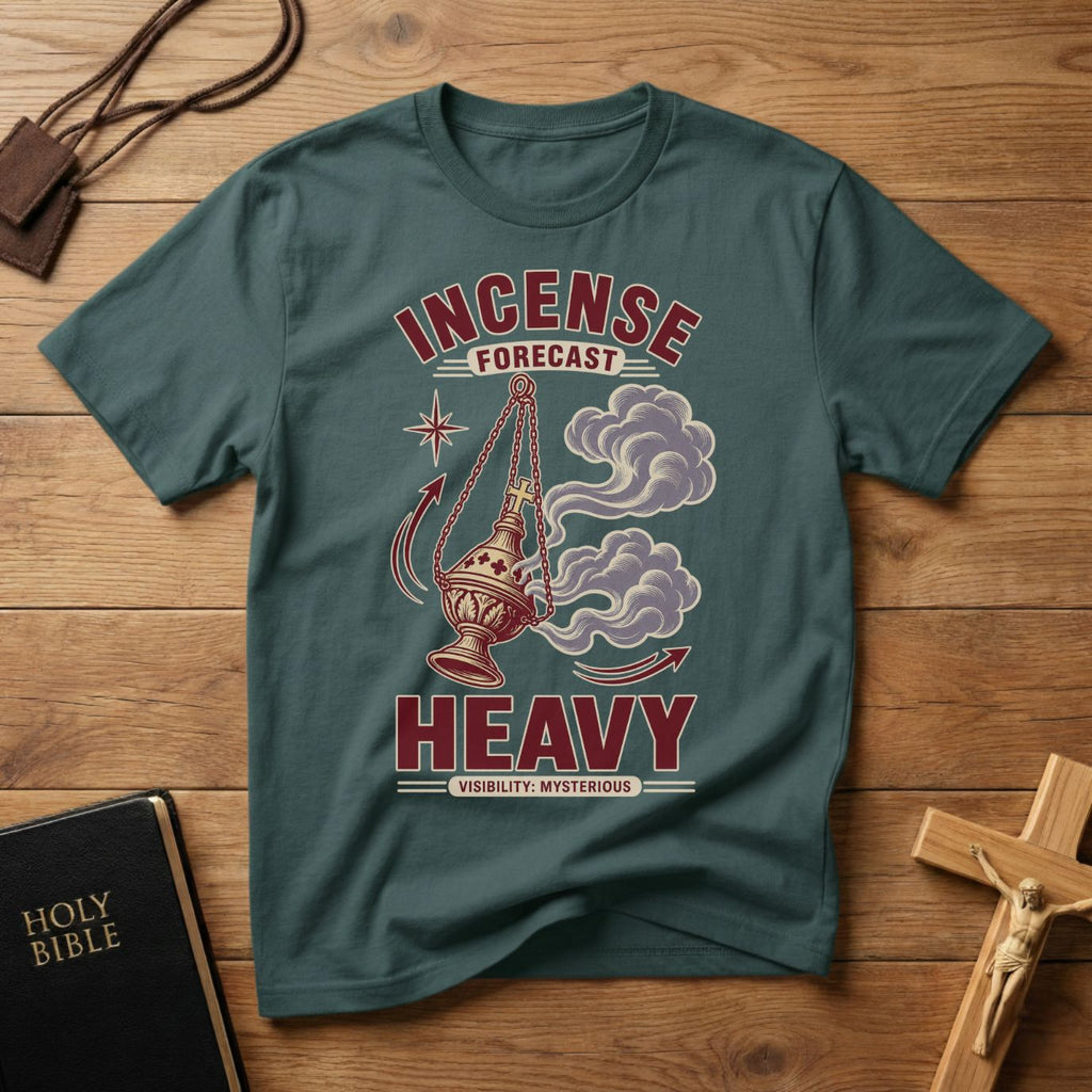 Incense Forecast Heavy T-shirt