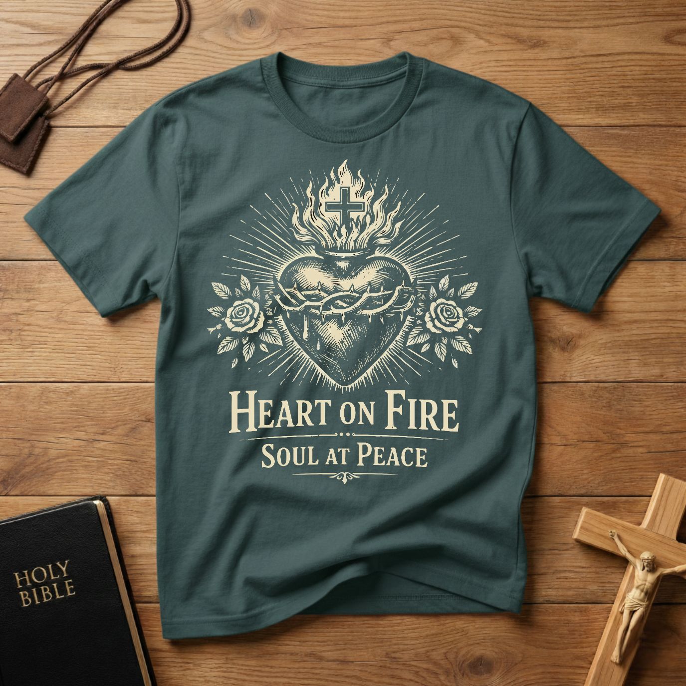 Heart of Fire Graphic T-Shirt