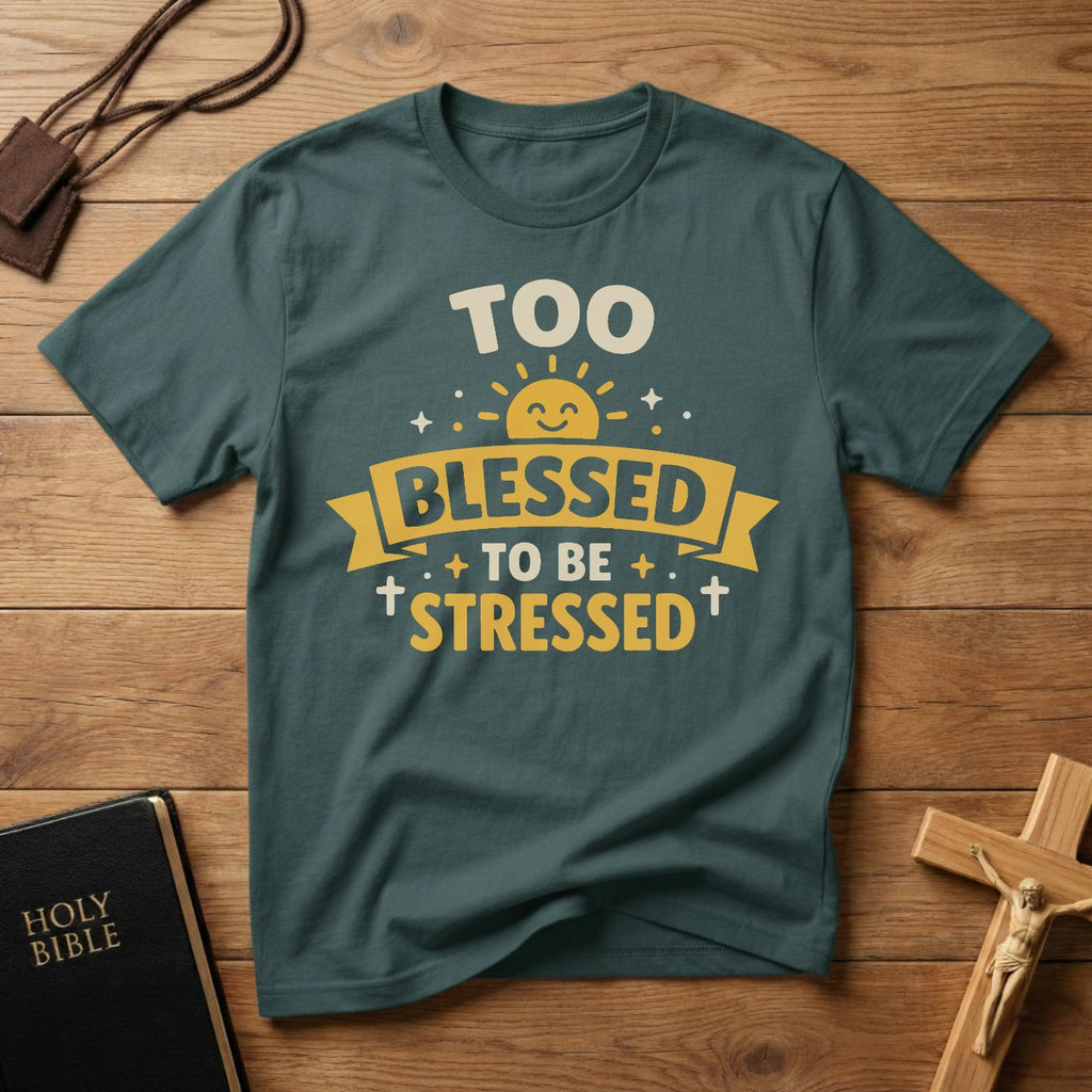 Too Blessed To Be Stressed T-Shirt