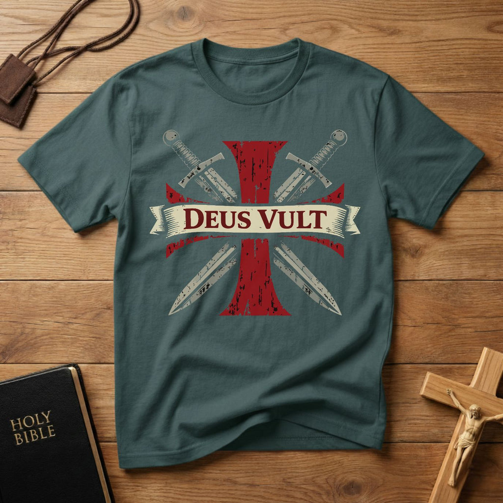 Deus Vult Crusader T-Shirt