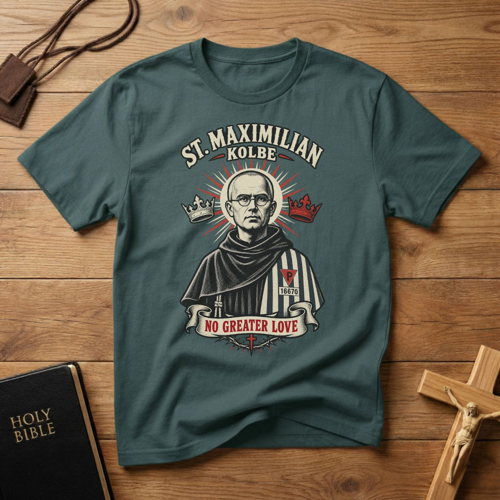 St. Maximilian Kolbe T-shirt