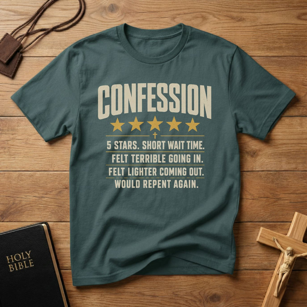 Confession Review T-shirt