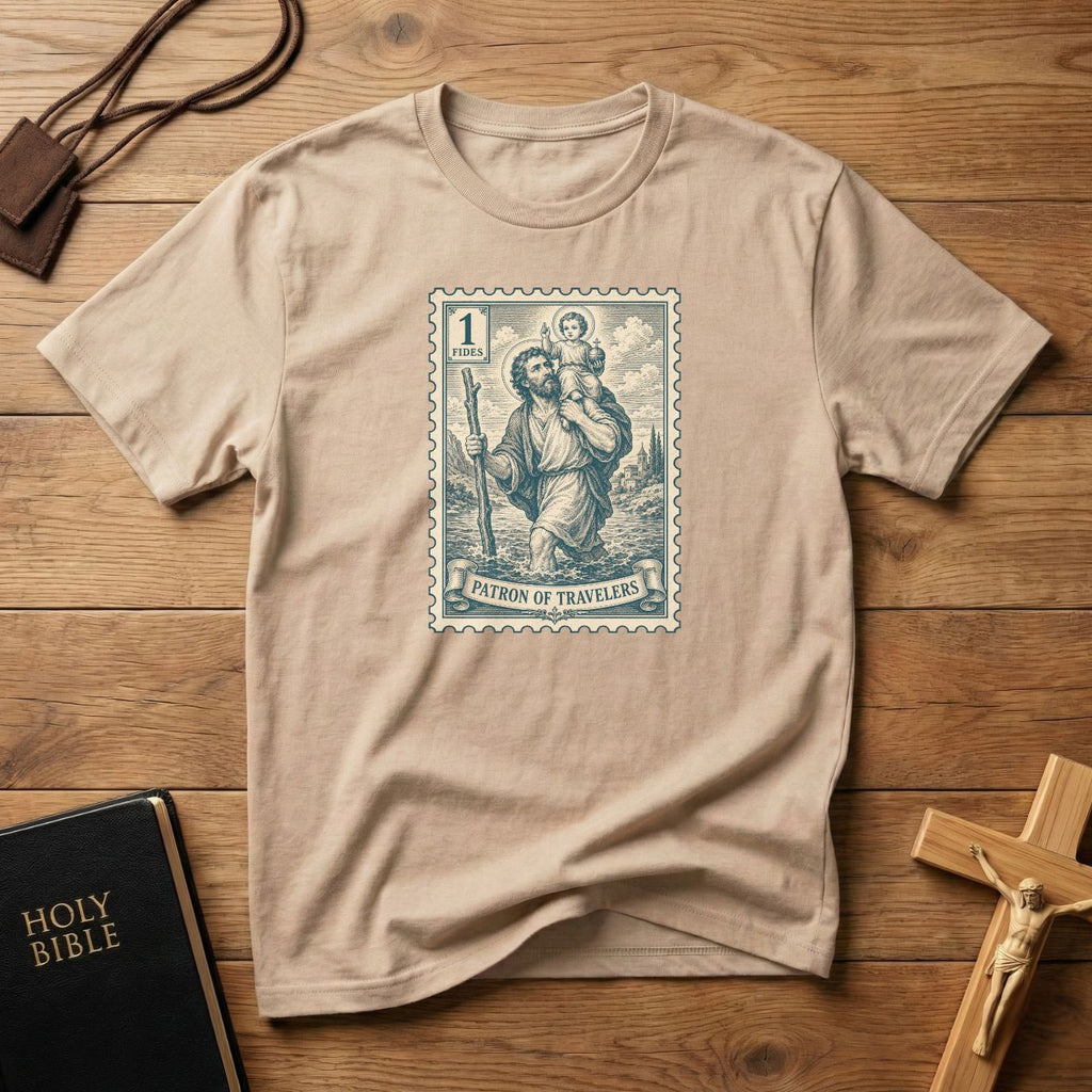 St. Christopher Stamp T-shirt