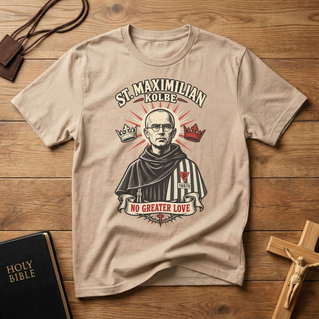 St. Maximilian Kolbe T-shirt