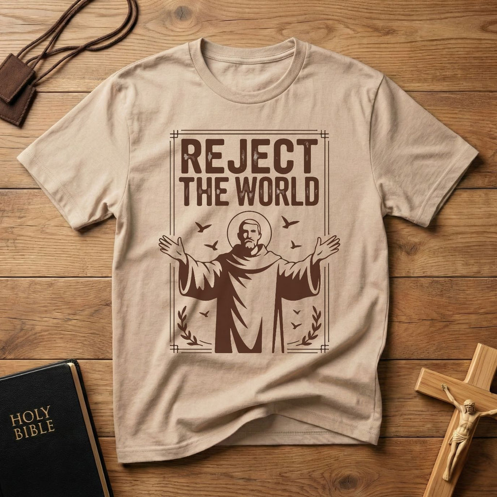 St. Francis Reject the World T-Shirt
