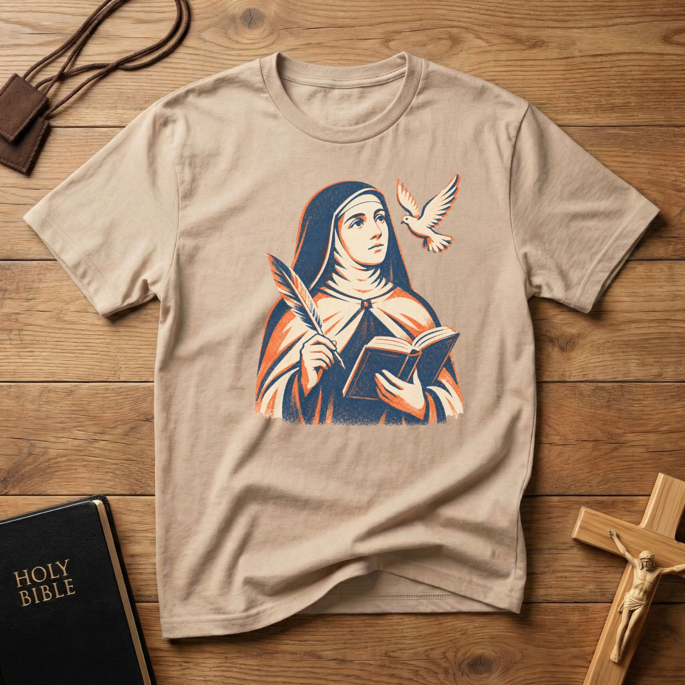 St. Therese Reto T-shirt