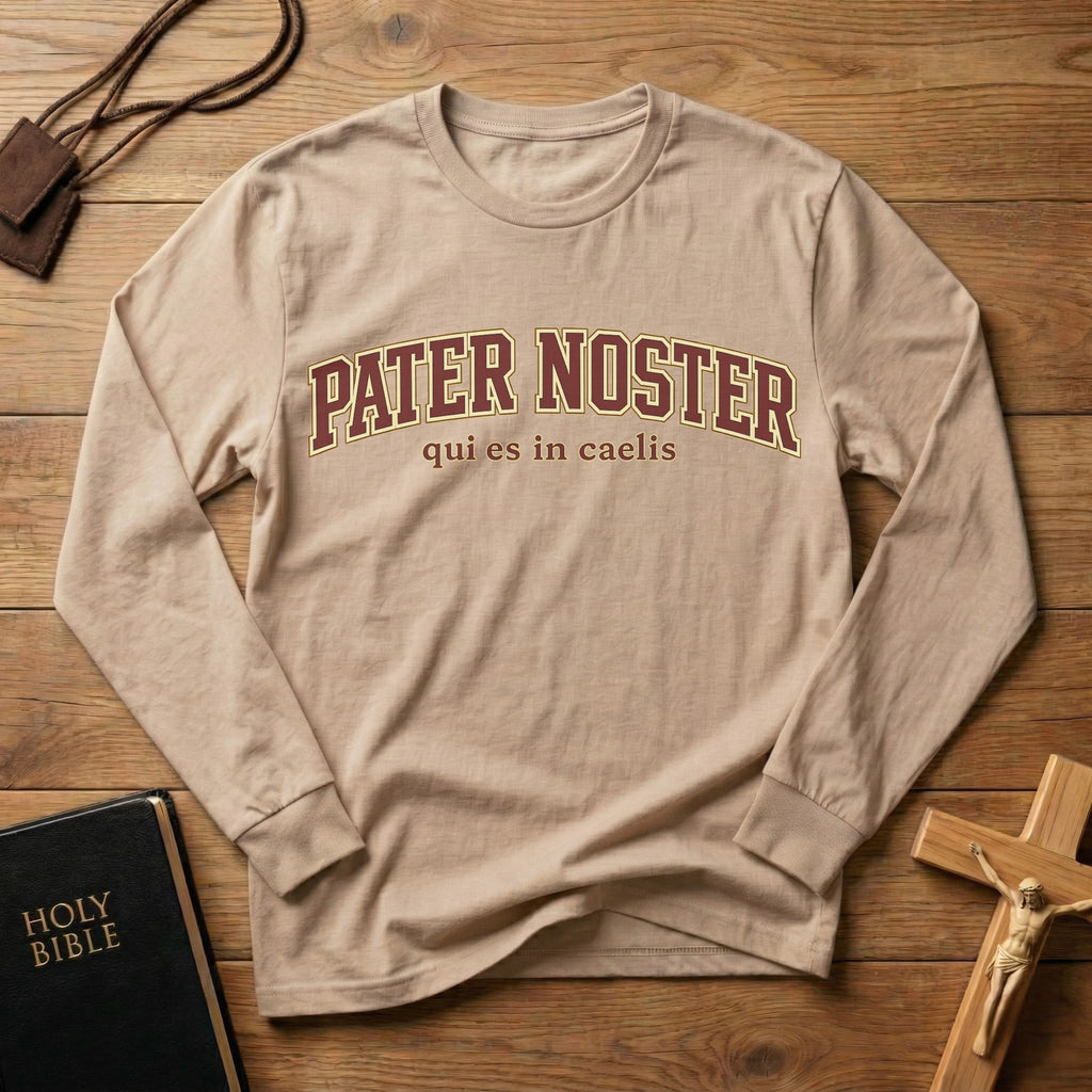 Pater Noster Long Sleeve Tee