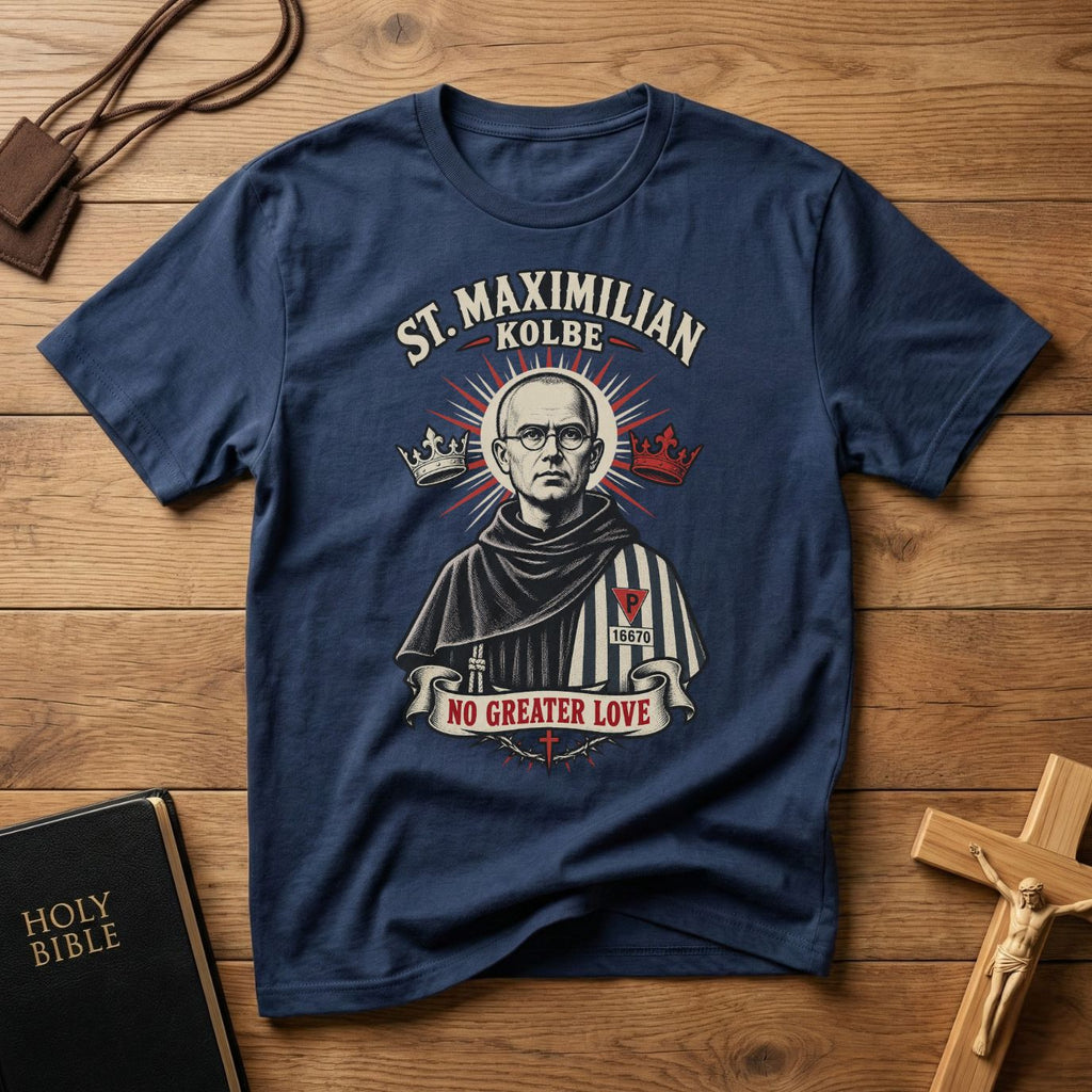 St. Maximilian Kolbe T-shirt