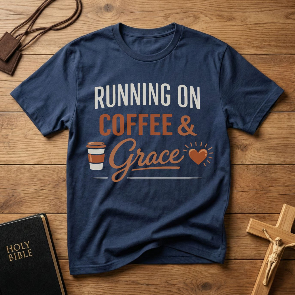 Running on Coffee & Grace T-Shirt