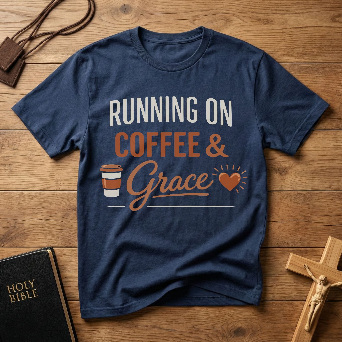 Running on Coffee & Grace T-Shirt