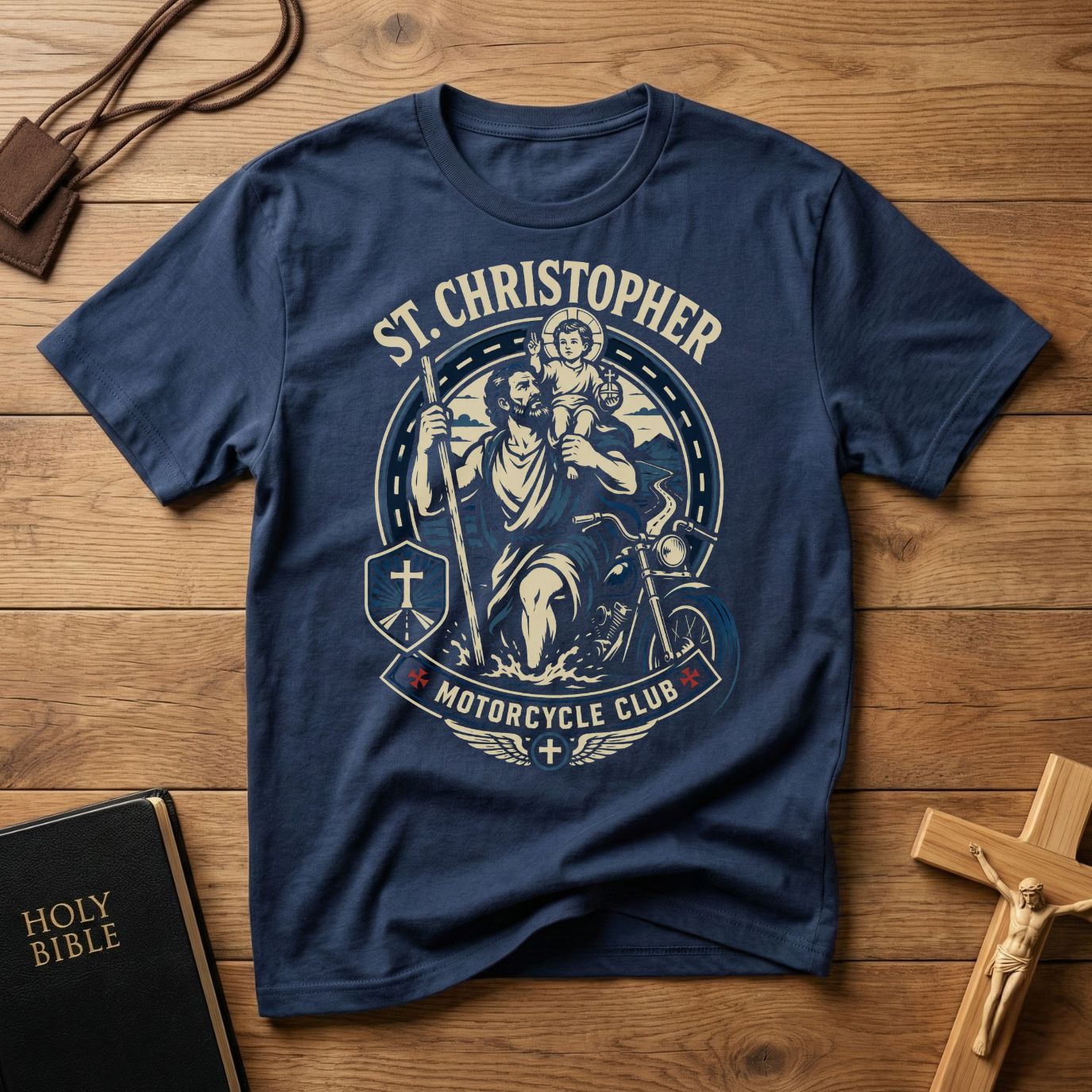 St. Christopher Motorcycle Club T-Shirt