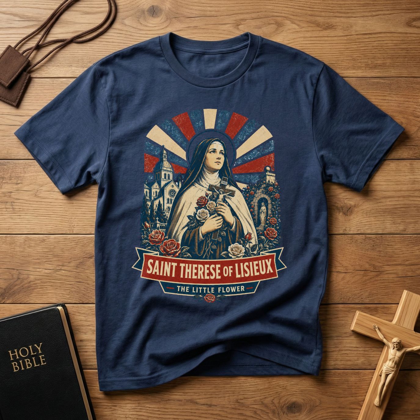 Saint Therese of Lisieux Graphic T-Shirt