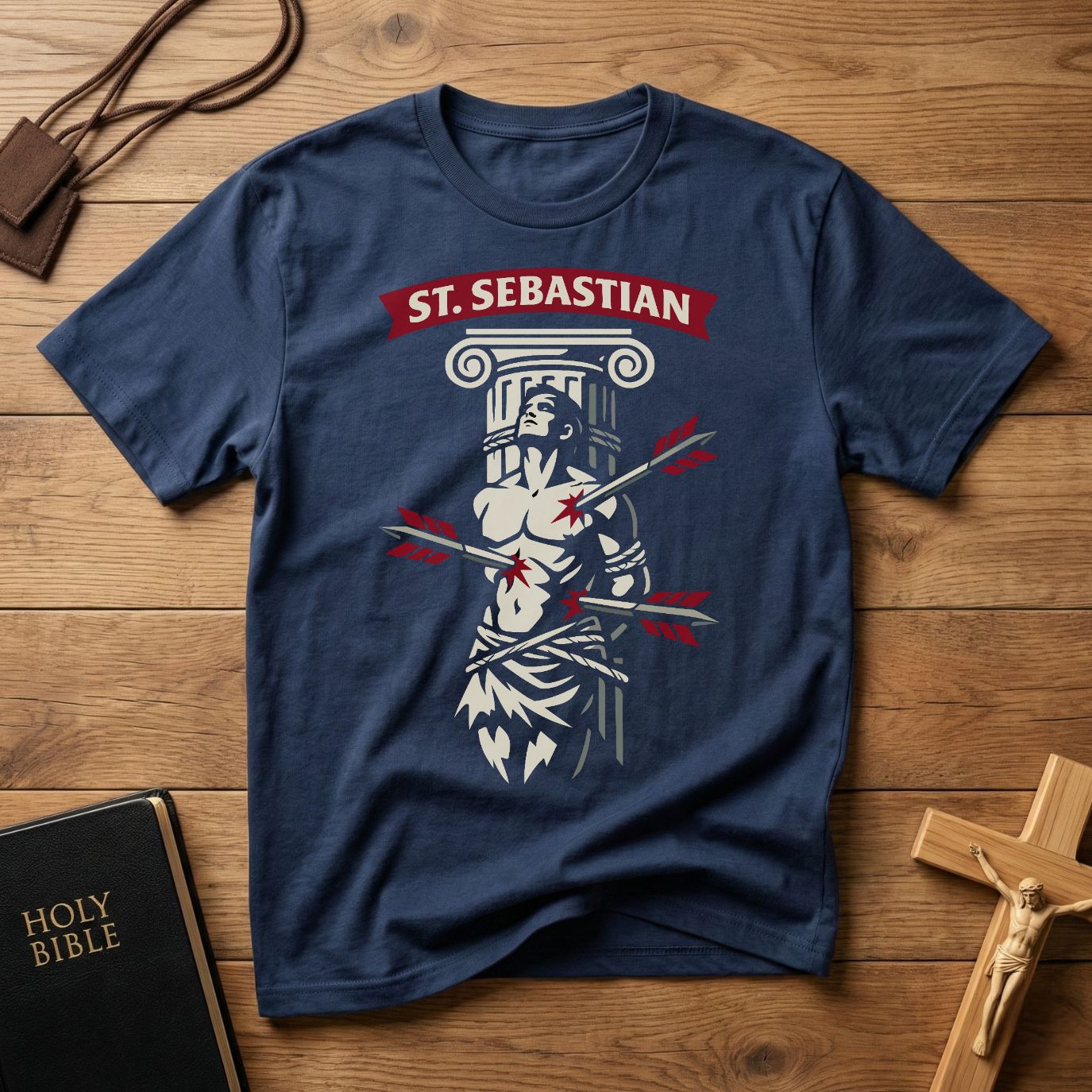 St. Sebastian Graphic T-Shirt