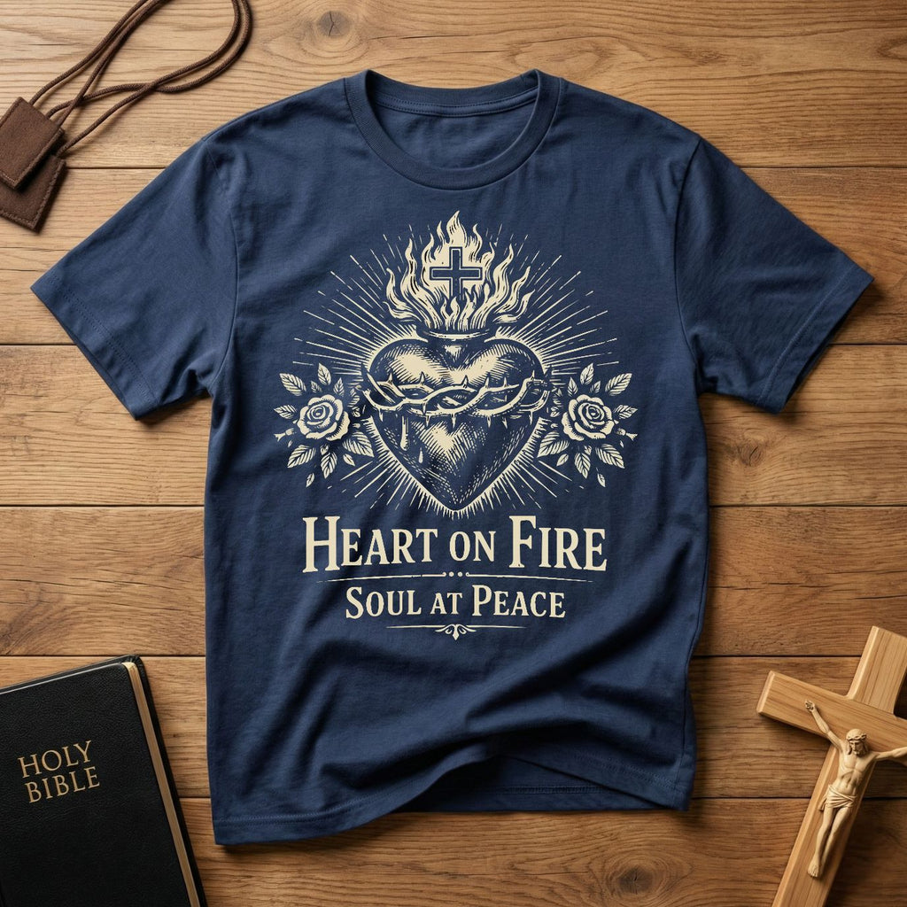 Heart of Fire Graphic T-Shirt