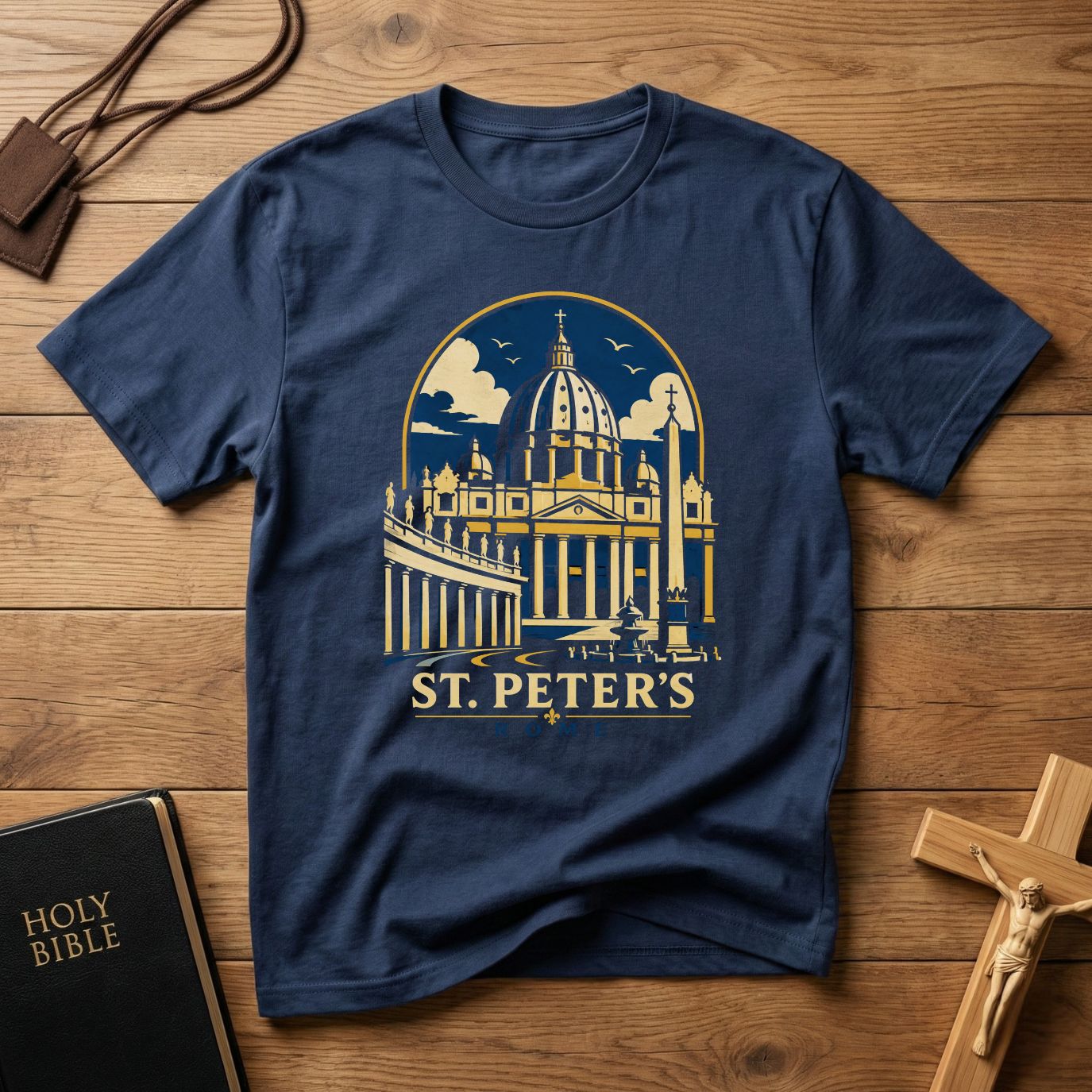 St. Peter's Basilica Graphic T-Shirt