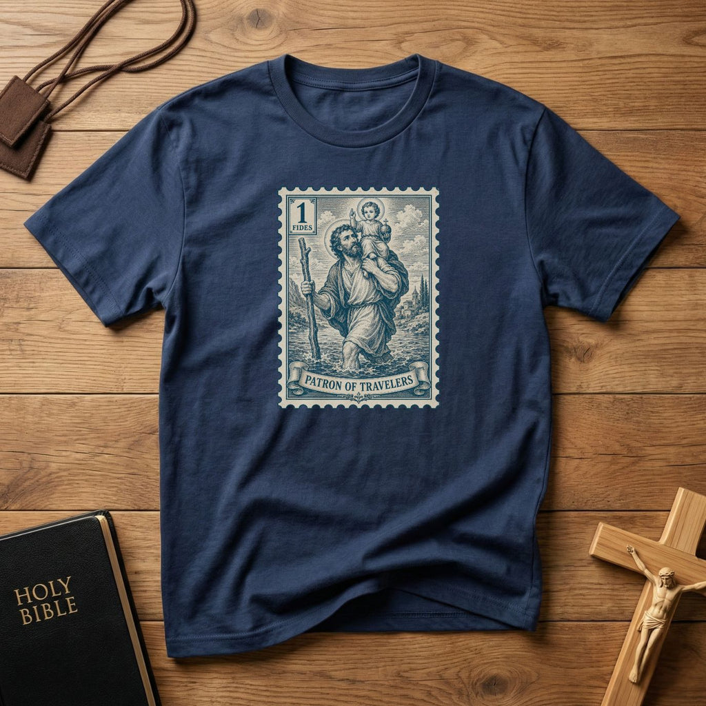 St. Christopher Stamp T-shirt