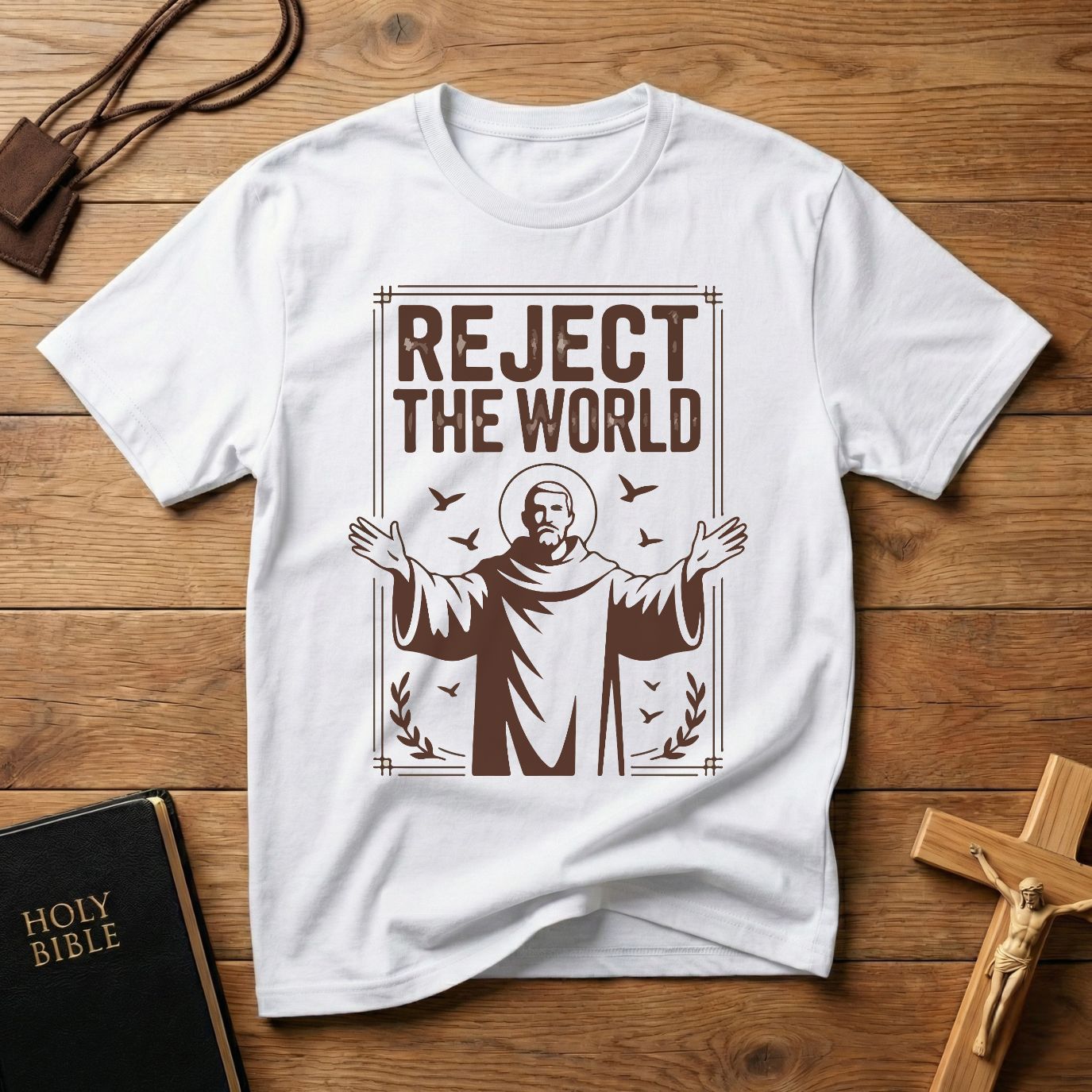St. Francis Reject the World T-Shirt