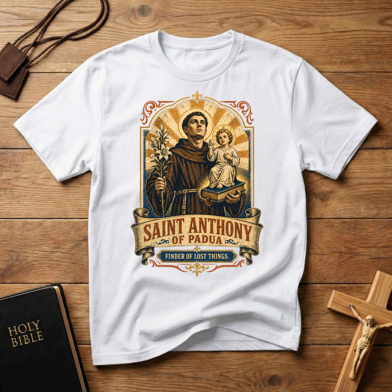 Saint Anthony of Padua T-Shirt
