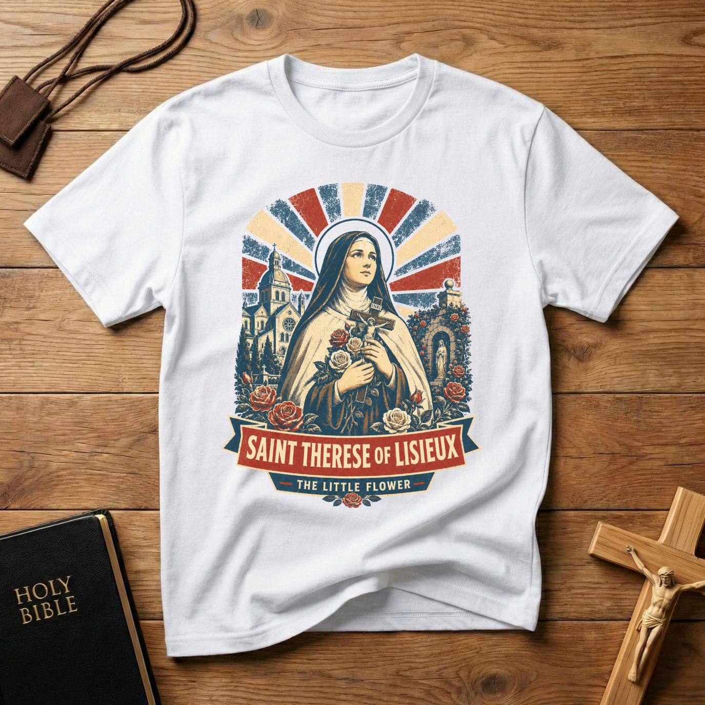 Saint Therese of Lisieux Graphic T-Shirt