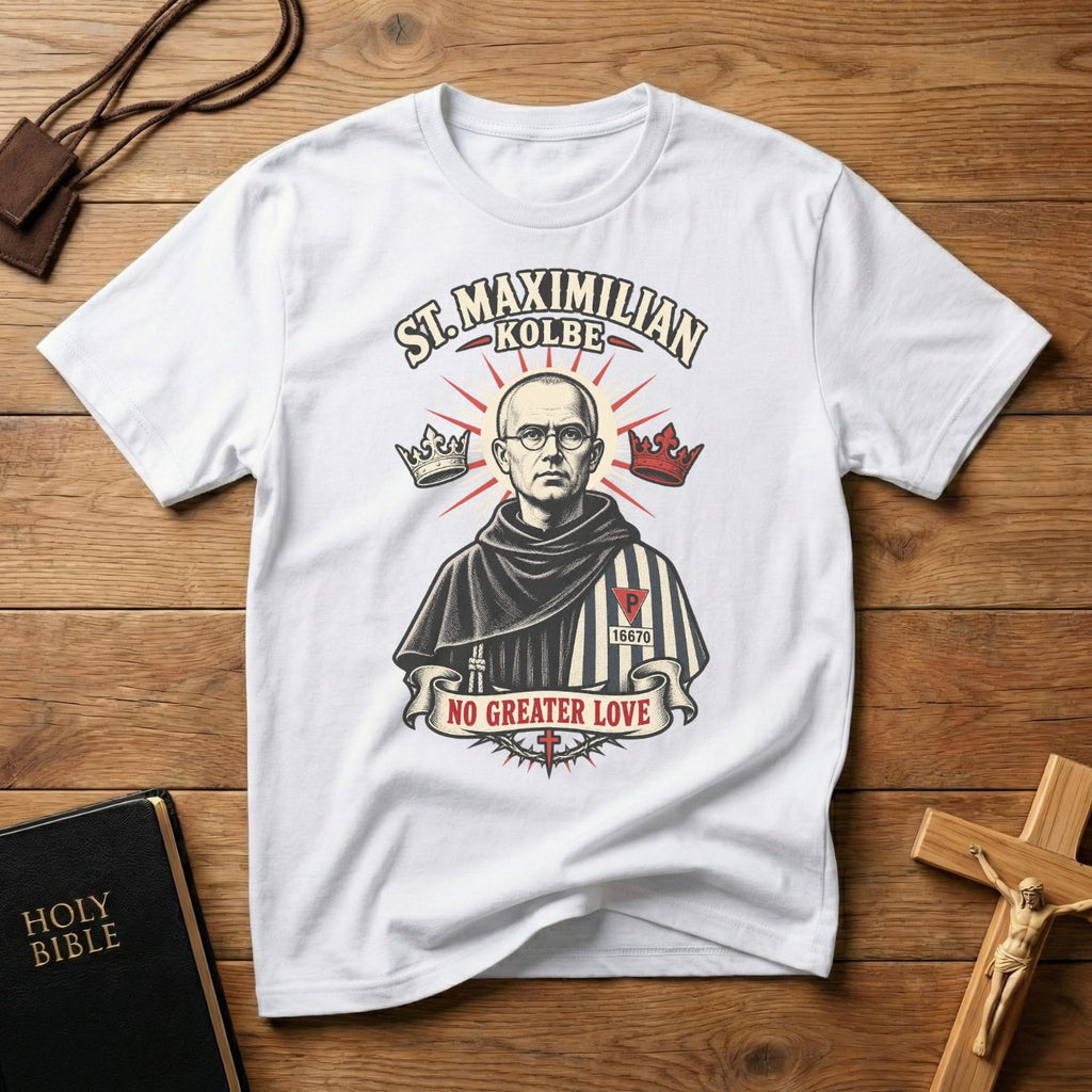 St. Maximilian Kolbe T-shirt