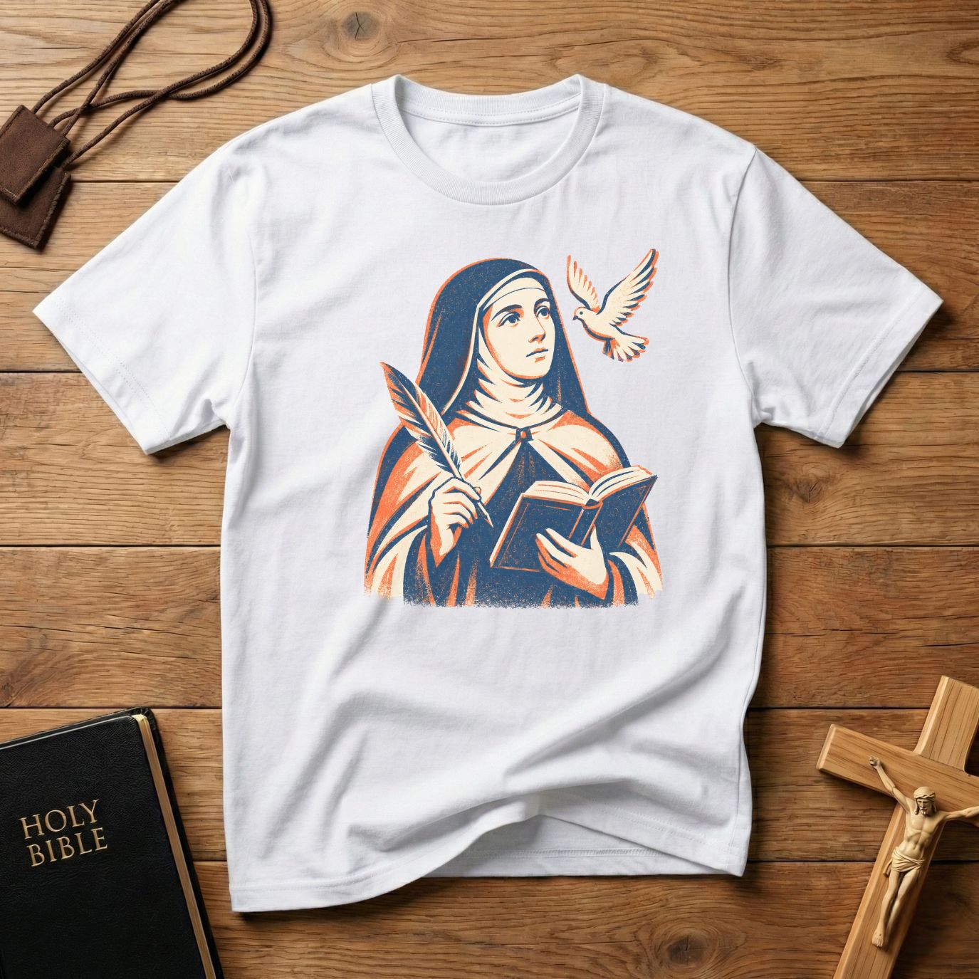 St. Therese Reto T-shirt