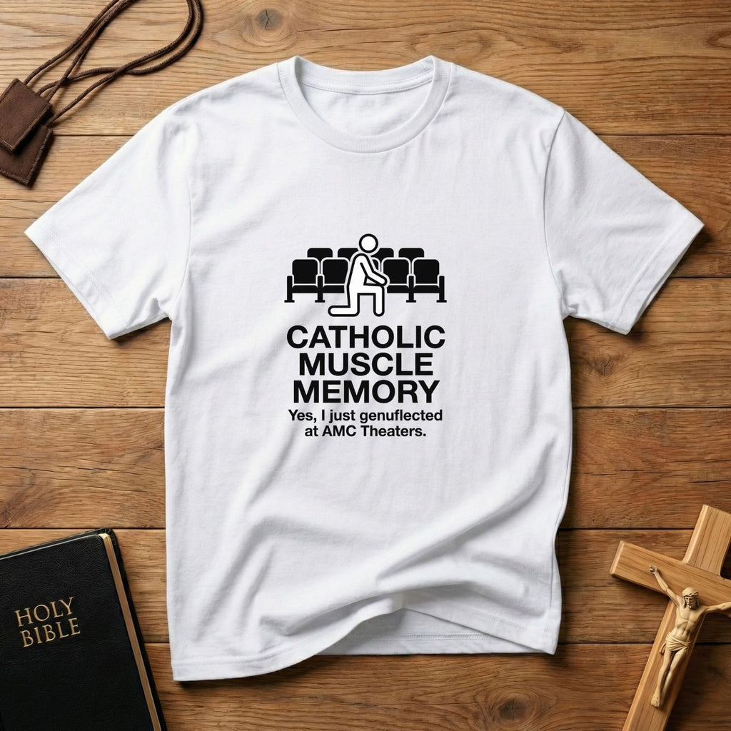 Catholic Muscle Memory T-shirt