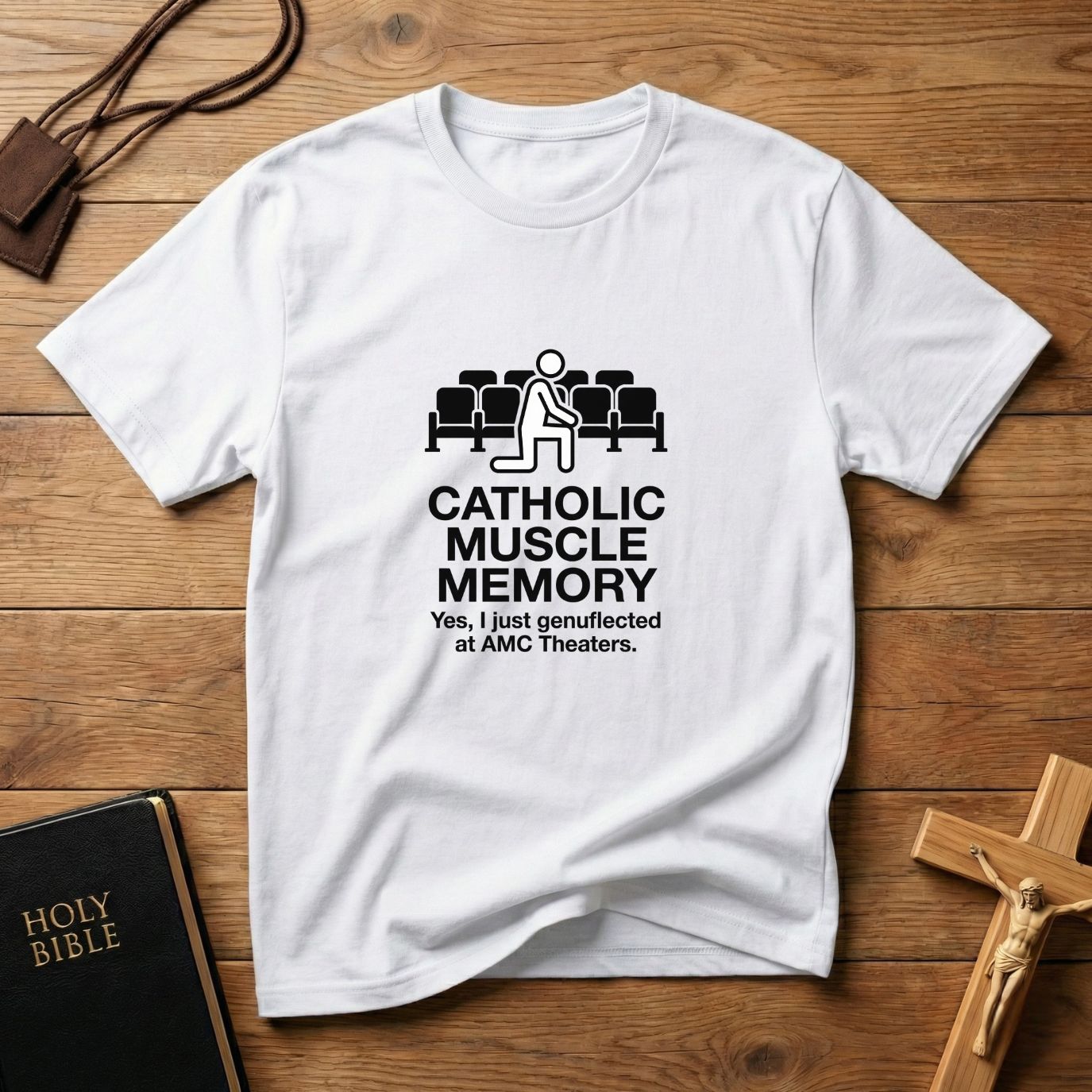 Catholic Muscle Memory T-shirt