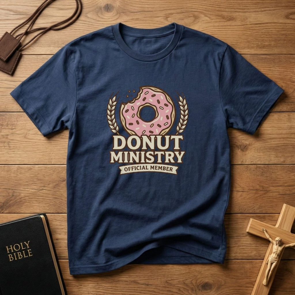 After Mass Donut Ministry T-Shirt - Tees to the Kingdom