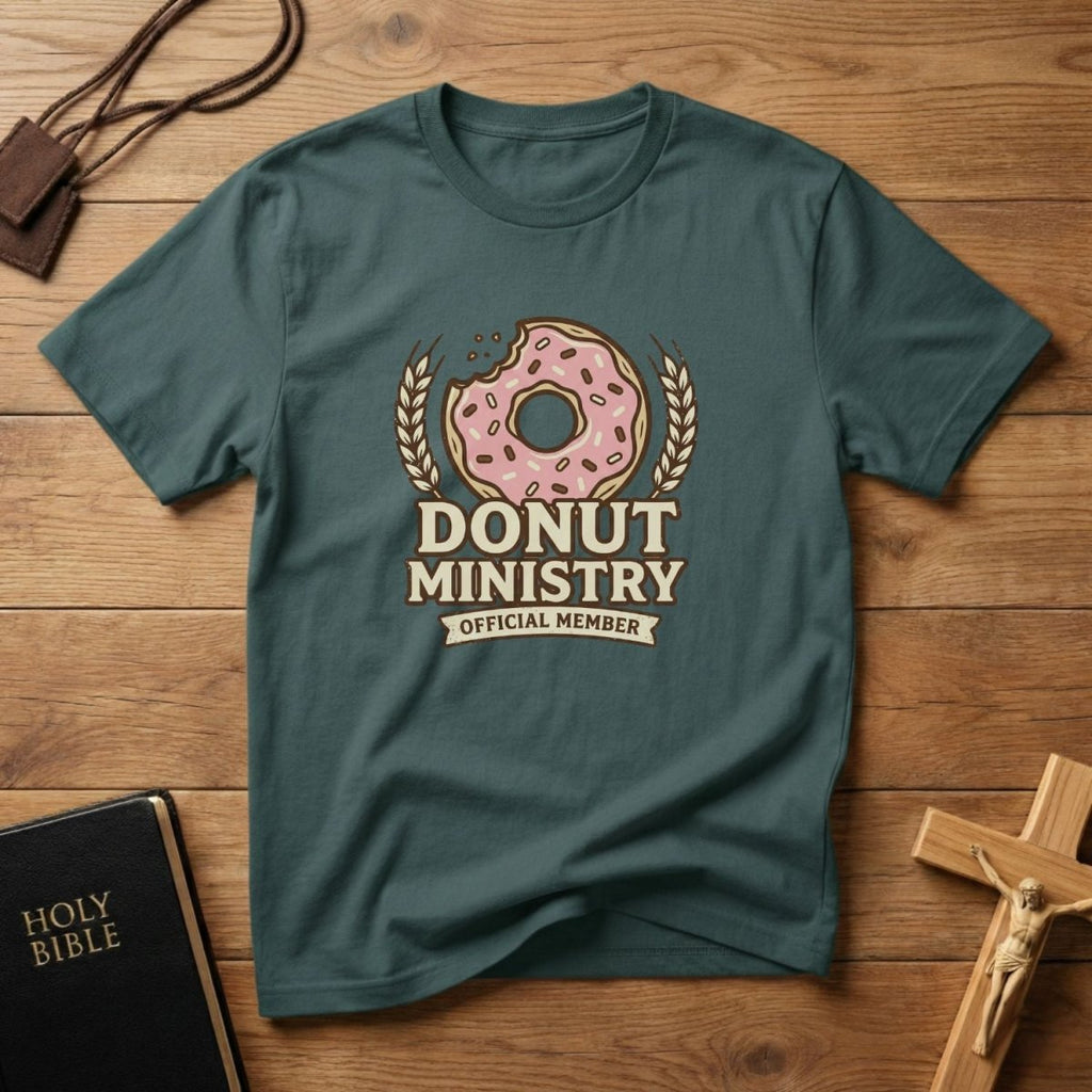 After Mass Donut Ministry T-Shirt - Tees to the Kingdom