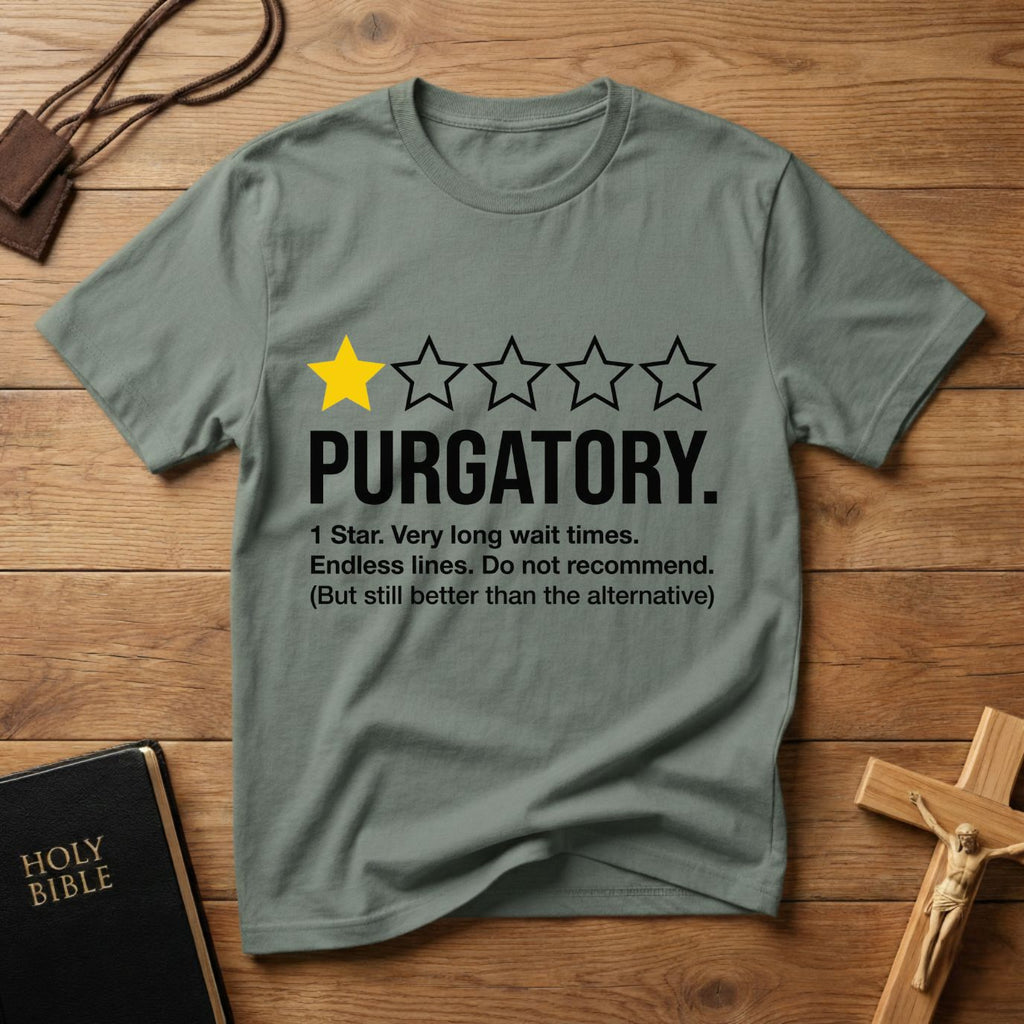 Purgatory Review T-shirt