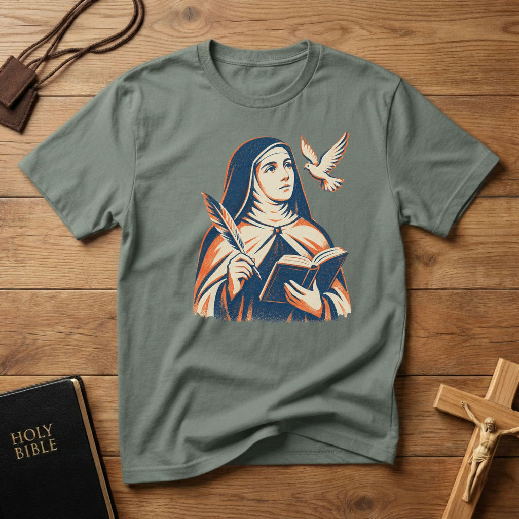 St. Therese Reto T-shirt
