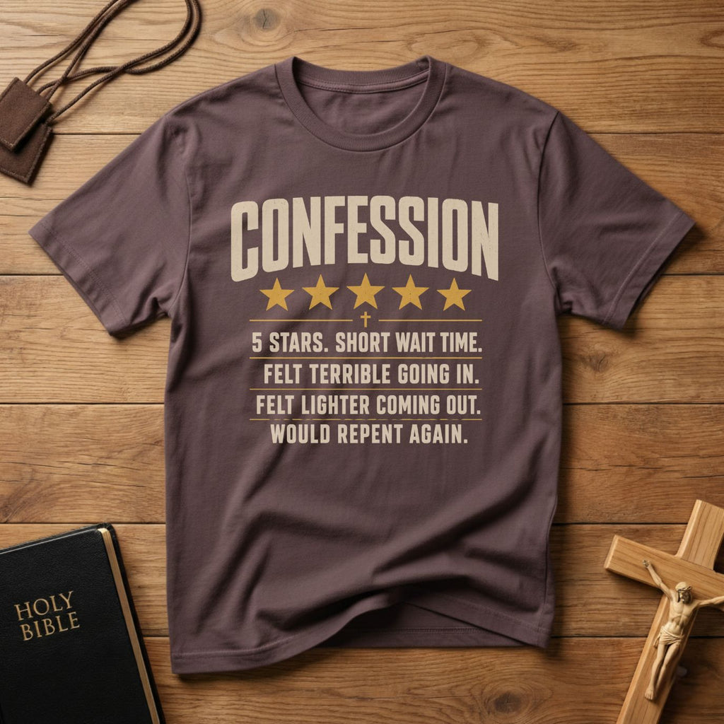 Confession Review T-shirt